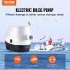 VEVOR Bilge Pump, 750GPH 12V Automatic Submersible Boat Bilge Water Pump