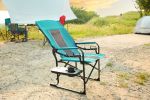 Camping Directors Chair, Oversized Portable Folding Chair with Side Table