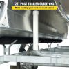 VEVOR Boat Trailer Guide-on, 22", 2PCS Steel Trailer Post Guide