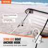 VEVOR Boat Anchor Hook, 304 Stainless Steel