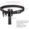 Adjustable Fishing Belt With Buckle; Waist Fishing Pole Rod Holder