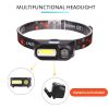 Strong Changing Light Outdoor Head Lamp USB Charging