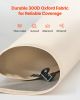 VEVOR Sun Shade Sail Canopy Covers, Fit for 12 x 11 ft Screen House Tent, Sun Protection, 5.51 x 4.59 ft 300D Oxford Silver-Coated Fabric