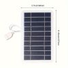 Solar Panel, 2W Portable Solar Charger