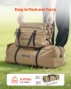 VEVOR Hot Tent for 4-6 Persons, Portable Winter Tipi Tent with Stove Jack, Waterproof Canvas Camping Tents