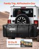 VEVOR Hitch Cargo Carrier Bag, Waterproof 840D PVC, 46.65 x 20.08 x 19.69 in (12 Cubic Feet)