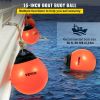 VEVOR Boat Buoy Balls, 15" Diameter Inflatable Heavy-Duty Marine-Grade