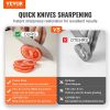 VEVOR Knife Sharpener Kit, 360Â° Rotation Flip Fixed Angle Knife Sharpening System with 12 Whetstones 120-10000 Grit
