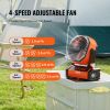 VEVOR Portable Fan Rechargeable 9 inch