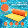 VEVOR Lily Pad Floating Mat, Large 12x6 FT Floating Water Pad, 3-Layer Floating Dock for Adults Kids, 1.3" Thick Tear-Resistant XPE Foam Raft
