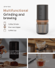 PSFK13 Multi-function all-in-one coffee grinder for vehicle coffee bean grinding. No segmental fine adjustment. Mini automatic grinder with SUS filter