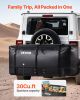 VEVOR Hitch Cargo Carrier Bag, Waterproof 840D PVC, 60.24 x 24.02 x 35.94 in (30 Cubic Feet)