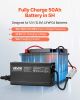 VEVOR 12V 10A Lithium Battery Charger 14.6V AC-DC LiFePO4 Smart Charger for RV