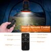 Portable Camping Lantern Fan 10000mAh Battery Powered
