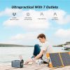 300W Solar Generator, 60000mAh Portable Power Station Generator with 60W 18V