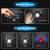 Motion Sensor LED Headlamp Flashlight Waterproof Outdoor with 3 Lighting Modes