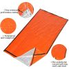 2packs Emergency Sleeping Bag; Lightweight Survival Thermal Bivy Sack