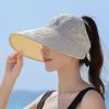 Letter Pattern Sun Hat