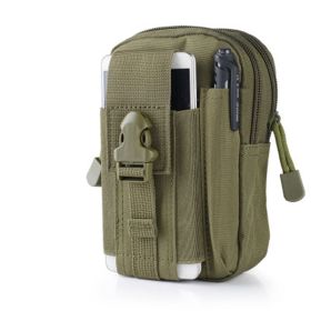 Drop Leg Bag Military Tactical Thigh Pack (Color: Green)