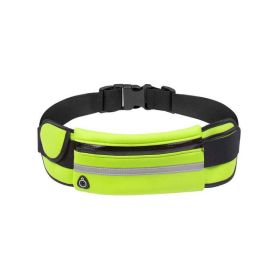Fanny Pack; Running Waist Bag; Belt Phone Bag; Water Hydration (Color: Green)