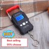 50Kg/5g LCD Digital Display Backlight Portable Hanging Hook Scale