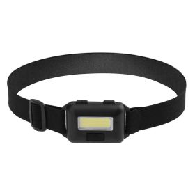 Mini 3W COB Led Head Lamp (Color: Black)