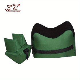 Durable Outdoor Tactical Sandbag Support Bag for Shooting and Sighting (Color: Green)