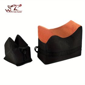 Durable Outdoor Tactical Sandbag Support Bag for Shooting and Sighting (Color: Black)