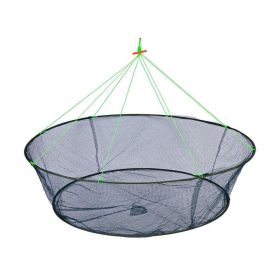 Portable Folding Casting Cage Crab Net (size: Caliber 100cm Bottom diameter 80cm)