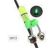 Portable LED Night Fishing Rod Alarm Bell With Dual Ring Bells