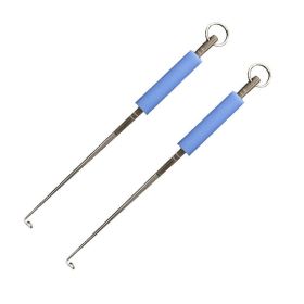 Blind Poking Fishhook Remover Deep Throat Stainless Steel Unhooking Deep Throat (Color: 2 pack)