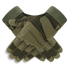 Tactical Gloves (Color: Green, size: medium)