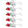 T-Tail Lead Fishing Lure Set