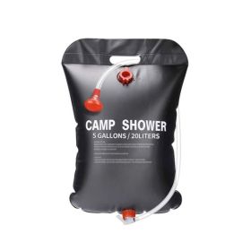 Portable Camping Shower Water Bag (Type: Camping Shower, Color: Black)