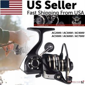 Metal Spinning Fishing Reel Left Right Hand Reel (Model: AC7000)