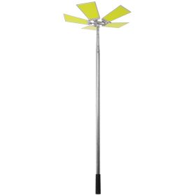 15000lm LED Telescopic Camping Lights Portable Pole (Color: as Pic)