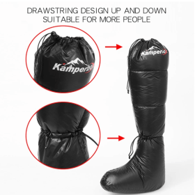 Camping Down Socks (Color: as picture)