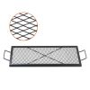 VEVOR X-Marks Fire Pit Grill Grate, Rectangle