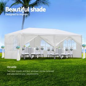 10'x10'20'30' Party Canopy Tent Outdoor Gazebo Pavilion Event w/ Removable Walls (size: 10'x20' with 6 Walls)