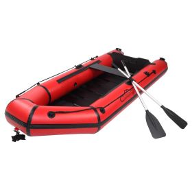 7.5ft PVC 180kg Water Adult Assault Boat Off  YJ (Color: Red)