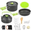 16Pcs Camping Cooking Ware Set Camping Stove