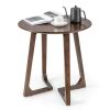 Round End Table Sofa Side Table for Indoor & Outdoor