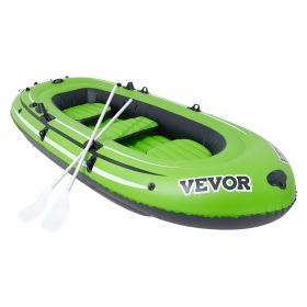 VEVOR Inflatable Boat, 3-Person Inflatable Fishing Boat (Number of Passengers: 5-Person Model)