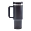 40oz capacity tumbler,  With Handle And Straw Lid