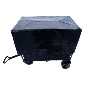 Collapsible Foldable Wagon Cart with strapping system (Color: as Pic)
