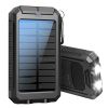 Solar Charger Portable Power Bank USB-C Port