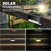 16 solar outdoor deck lights