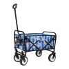 Minimeetall Colorful Collapsible Foldable Wagon Cart with strapping system