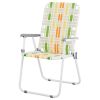 2 Webbed Folding Beach Chairs