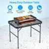 35.62x23.42x25.9in Foldable Camping Table